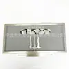 Adecuado para Radiador de Tanque de Agua Deflector de Viento de Motocicleta Kawasaki Ninja Zx-10R 2008-2011 de Fábrica Original