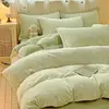 Conjunto de Quatro Peças para Quarto em Lã de Leite Espessa de Alta Qualidade Classe A Conjunto de Lã Quente Antiestático Tridimensional Esculpido de Lado Duplo de Inverno