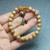 Pulsera de madera fragante de leche de 8 mm Bodhi Loto DIY para hombres y mujeres, joyería literaria, cuentas de Buda, fabricantes, venta al por mayor