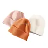 Gorro Cálido de Felpa RPET Transfronterizo Gorro de Pescador Tejido RPET Estilo Coreano Gorro de Lana Versátil Fábrica de Personalización