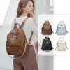 2026 Nova Mochila Feminina Mochila da Moda Tendência Bolsa Feminina Antifurto Mochila de Ombro Único para Trabalho e Escola Feminina