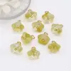 Pendente de Flor de Estrela Gradiente Claro em Forma de Botão de Flor Corrente de Cintura Ornamento Estilo Antigo Roupas Acessórios DIY Feitos à Mão