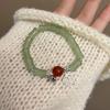 Novo estilo chinês pulseira da sorte de bambu para festival de alta aparência design de nicho ins para menina pulseira retrô pulseira de celebridade da internet