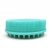 125g Escova para Shampoo de Bebê Escova de Silicone para Shampoo Crianças Escova de Banho Dupla Face Escova Massageadora Amazon Escova de Banho de Silicone