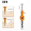 Broca avellanadora con vástago hexagonal, Brocas específicas para carpintería para taladros eléctricos y neumáticos, Artículo de venta caliente transfronteriza