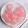 Enfeites de Bola de Cristal Rosa Naturais, Bolas de Cristal Rosa, Pedras Brutas, Conjunto de Sete Estrelas Polido Enfeites Feng Shui, Artesanato, Atacado Pronto