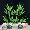 Juguetes Luminosos de Bambú Simulado, Adornos Creativos, Decoraciones de Mariscos para Sashimi, Platos de Flores y Verduras, Decoraciones de Platos de Concepción Artística para Banquetes