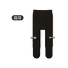 Mallas Forradas de Polar para Niñas, Leggings Gruesos de Invierno Cálidos para Bebés, Leggings Infantiles, Calcetines de una Pieza
