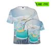 Magic Beast Palu Peripheral Clothes Palworld Games Verão Masculino e Feminino de manga curta Crianças Top Casual T-shirt Trendy ins