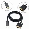 Convertidor HD de Displayport a VGA de punto de venta, línea de 1.8 m de largo, línea de conversión DP a VGA de 1.8 M