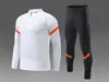 Jerseys de Primavera y Otoño para Hombres y Mujeres, Trajes Deportivos Familiares, Trajes de Entrenamiento de Fútbol con Cremallera Media y Mangas Largas, Trajes para Eventos Deportivos, Personalizados
