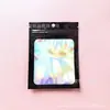 Bolsas Autoadhesibles Holográficas Láser, Bolsas de Empaque Holográficas, Bolsas Sellables de Colores, Bolsitas para Joyería, Bolsas Selladas Engrosadas