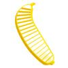 Mais Vendido Transfronteiriço Pp Cortador de Banana de Plástico para Cortar Banana em Fatias e Cubos Pepino Presunto Cortador de Banana