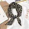 Nuevo tocado de Corea del Sur de primavera bufanda larga de seda estilo retro francés cinta para el pelo de mujer accesorio para el pelo versátil banda para el pelo de cinta personalizada