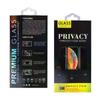 Adecuado para Película de Vidrio Templado Anti-Mirilla para Apple 16 Pro Max, 17 Pantalla Completa Galvanizado Antihuellas Borde Delgado Anti-Mirilla 15 Película para Teléfono