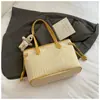 Moda Verano 2025 Moda Estilo Coreano Bolso Rayado Nuevo Bolso de Hombro Simple Popular Bolso Tote para Mujer