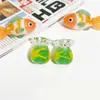Cesta de Peixe Pequena Contas de Vidro Artesanal DIY Pulseira Fofa de Contas Acessórios de Joias Vidro Lampworking Contas Soltas em Estoque Atacado