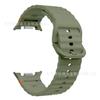 Adequado para Samsung Watch8 Watch Costura Ondulada Watch8 Clássico Pulseira de Silicone Pulseira Inteligente