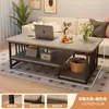 Mesa de centro pequeña para salas de estar pequeñas, mesa de té para uso doméstico, lujo moderno con un toque de alta gama, mesa de centro pequeña para oficina