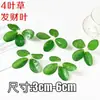Hojas Verdes Pequeñas Simuladas, Hojas Falsas, Hojas de Mirto, Hojas Octagonales, Hojas de Loto, Decoración de Caja de Regalo de Tienda de Agua, Hojas Pequeñas, Materiales para Manualidades DIY