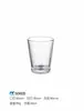 Taza de Vela de Aromaterapia Minimalista de Alta Transparencia, Contenedor Portavelas Decorativo Romántico para Interiores, Taza Vacía de Vidrio para Velas de Aromaterapia Caseras