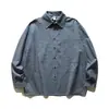 Yidao Vintage 2026 Colección Primavera Nueva Pareja Moda Callejera Marca Estilo Casual Manga Larga Camisa de Cuadros Chaqueta Camisa para Hombre