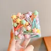 Pinzas para el Cabello de Niños Color Dopamina Mini Tamaño Peinetas Lindas de Dibujos Animados Pinzas para el Cabello de Bebé para Niñas Pequeñas