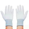 Guantes de nailon ultrafinos blancos de 13 agujas para protección laboral, guantes de nanotextil transpirables, elásticos, delgados y ajustados a la mano, guantes de trabajo para hombres y mujeres