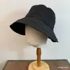 Sombrero de Sol para Mujer, Sombrero de Sol con Ala Ancha para Protección Solar, Estilo Japonés, Adelgazante Facial, Sombrero de Sol de Cara Completa Liso, Sombrero de Pescador Plegable Versátil
