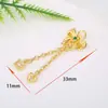 Colgante de Lazo de Circonita Micro-Pavé que Conserva el Color Colgante DIY Collar Pulsera Pendientes Accesorios de Joyería Material