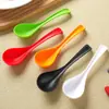 Cuchara de Plástico PP Comercial para Ramen, Albóndigas, Sopa Wonton, Malatang, Fideos Instantáneos, Cuchara, Restaurante, Olla Caliente