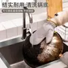Guantes para Lavar Platos, Limpieza de Cocina, Lavado de Platos, Lavado de Ollas, Guantes para Lavar Platos con Hilo de Plata, Impermeables, Aislantes de Calor, Anti-quemaduras, Herramienta de Descontaminación