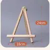 Mini Cavalete Infantil Pequeno Suporte de Mesa para Exibição 8*15 Tripé de Madeira para Celular Pequeno Cavalete de Óleo
