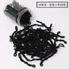 Cuerda para el cabello japonesa y coreana para adultos jóvenes, banda para el cabello, banda de goma de alta elasticidad para niños, cuerda para el cabello negra para mujer, cuerda para el cabello enlatada al por mayor