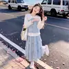 Roupa de Outono para Meninas 2026 Novo Estilo Vestido de Menina Moda de Início de Outono para Alunos do Ensino Fundamental e Crianças Mais Velhas, Vestido Estiloso de Alta Qualidade