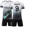 25 Traje de Futebol Edição Especial Real Madrid Padrão Dragão Camisa Nº 9 Mbappe 7 Vinicius 5 Bellingham