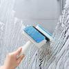 Cepillo de limpieza para pared de baño cepillo para azulejos de baño cepillo para limpieza de ventanas del hogar raspador de vidrio de doble cara limpiaparabrisas de espejo