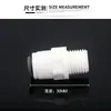 Accesorios para purificador de agua conector recto sin tarjeta de 2 puntos 1044W conector rápido 2 puntos rosca externa girar 2 puntos conector rápido directo