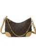 Bolso de Mujer de Alta Gama 2025 Nueva Moda Viajero Retro Estampado Bolso de Hombro Casual Cruzado Bolso Silla de Montar de Alta Gama