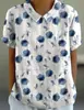 2026 Transfronteriza de Moda Amazon Europea y Americana Verano Nuevo Retro Casual Estampado de Patrón Floral Camisa de Manga Corta para Mujer