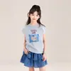 Conjunto de Ropa Infantil Tutu Elefantito para Niñas Conjunto de Dos Piezas Camiseta sin Mangas y Falda Floral Nuevo Estilo Verano 2026