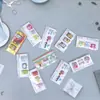 Marcadores de Libro Magnéticos Plegables de Dibujos Animados Personalizados, Separadores de Página de Doble Cara para Libros de Texto, Clips Magnéticos para Libros Estilo Chino, Creativos y Listos para Enviar