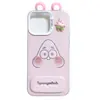 Adecuado para Samsung S24Ultra Rosa Diseño de Oreja de Estrella 3D A34 Niñas A25 Gama Alta A15 Funda para Teléfono A55