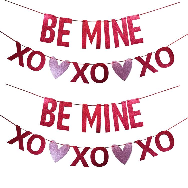 BE MINE XOXO白底图二