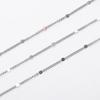 Jinyiyuan aço inoxidável corrente lateral corrente tablet DIY colar pulseira simples corrente de moda jóias corrente