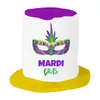 Nuevos suministros para fiestas de Carnaval transfronterizos: Camisetas, disfraces, accesorios, sombreros de Carnaval brasileño, sombreros de copa de poliéster hechos a medida