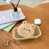 Monedero de Peluche de Verduras Estilo Coreano Bolsa para Monedas de Comida de Desayuno Llavero Bolsa Portátil Bolsa de Almacenamiento Estuche para Lápices de Gran Capacidad