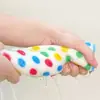 Paño de Limpieza Punteado para Cocina, Paño para Lavar Platos que No Absorbe Fácilmente el Aceite, Toalla de Limpieza Absorbente para Uso Doméstico, Estropajo sin Pelusa