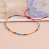 Pulseira Pequena Boêmia Indiana Latino-Americana Tribo Nativa Miyuki Inter Color Miçangas Casal Joia Geometria