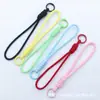 Lanyard Tecido Color Block Mais Vendido do Fabricante para Celular, Tira de Pulso Destacável Anti-Perda para Homens e Mulheres, Acessório de Alça Universal para Celular